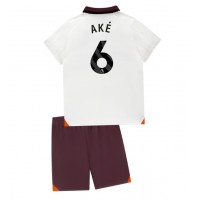 Manchester City Nathan Ake #6 Replica Away Minikit 2023-24 Short Sleeve (+ pants)